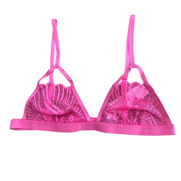 COSABELLA - Women's Minoa Naughty Soft Bra Size M Unlined Dragon Fruit Pink NWT - Picture 3 of 9